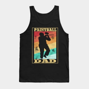 Paintball DAD Airsoft Softgun Airgun Mask Gift Tank Top